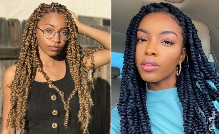 Box Braids Styles