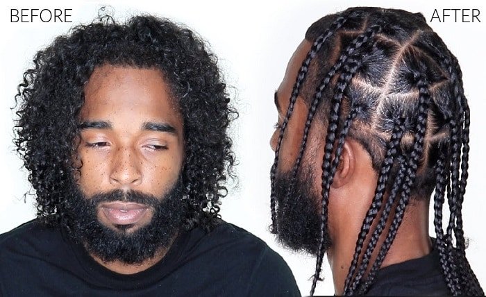 Box Braids for Men