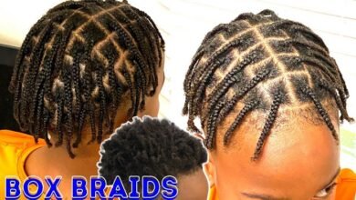 Box Braids for Men with Short Hair