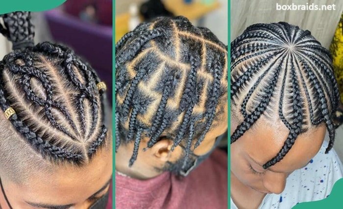 box braids on men