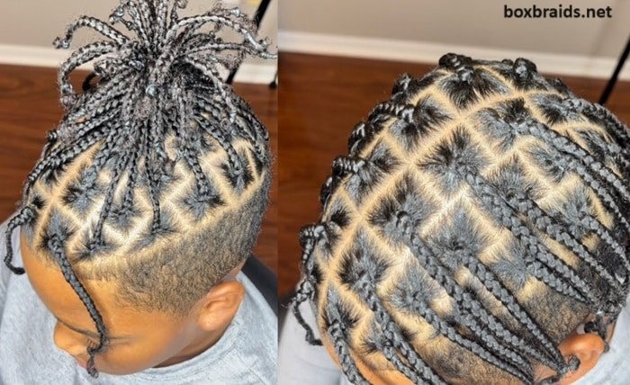 boys box braids