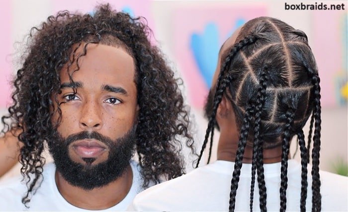 big box braids men