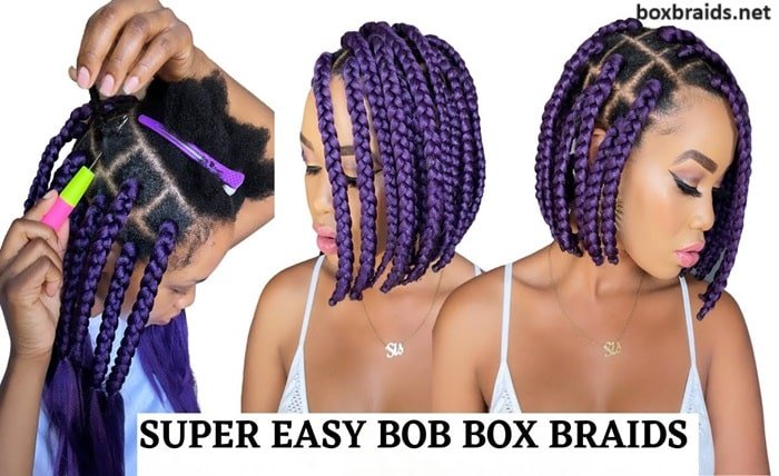 bob box braids