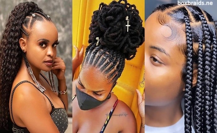 knotless box braids hairstyles 2023