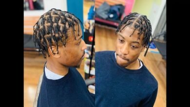 short box braids men