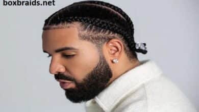 box braids men short hair