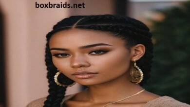 medium box braids