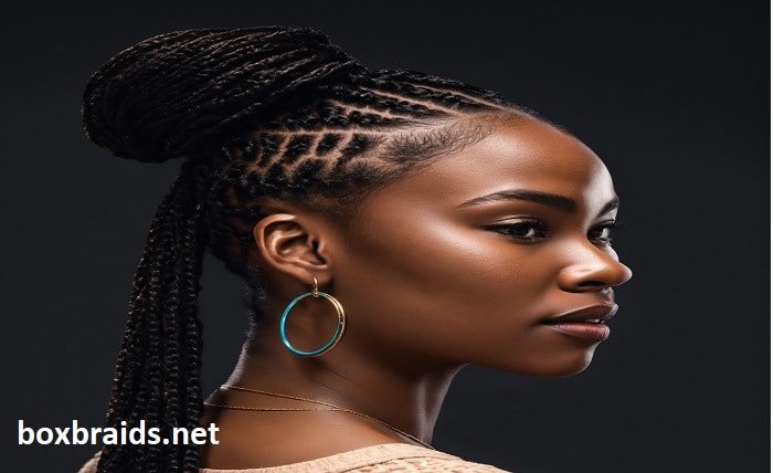 how to draw box braids