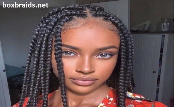 jumbo knotless box braids