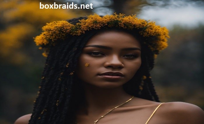 small knotless box braids