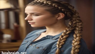 bohemian knotless braids