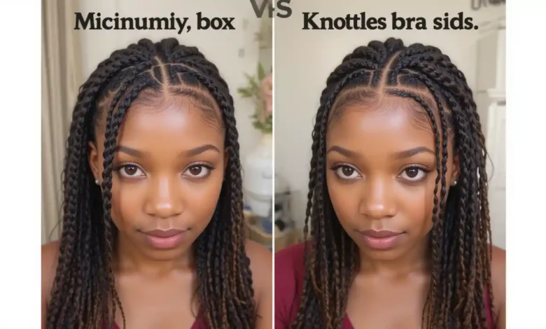 Box Braids vs. Knotless Braids Choosing the Right Style for You