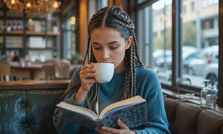 Embracing Box Braids The White Girl with Box Braids