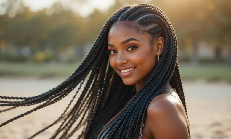 Embracing the Beauty of Long Jumbo Box Braids