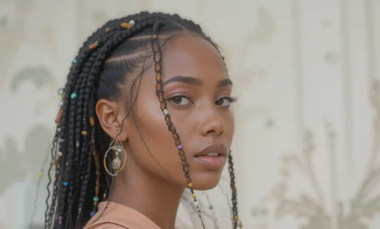 Unlock Your Style with Box Braids with Beads A Trendsetter’s Guide